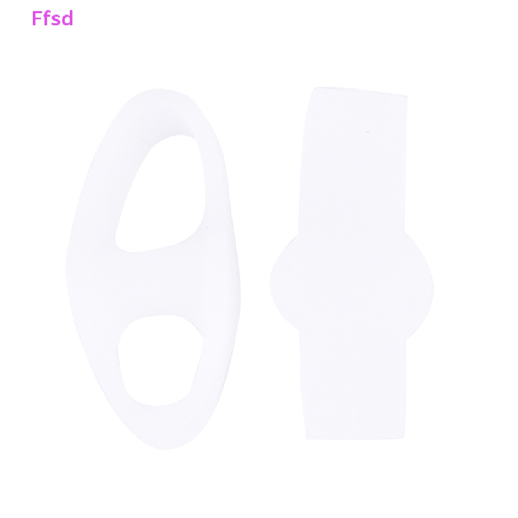 {Ffsd} Set 2 Dụng Cụ Tách Ngón Chân Giảm Đau Chỉnh Sửa Ngón Chân Cái Bằng Silicone Gel Bán Chạy
