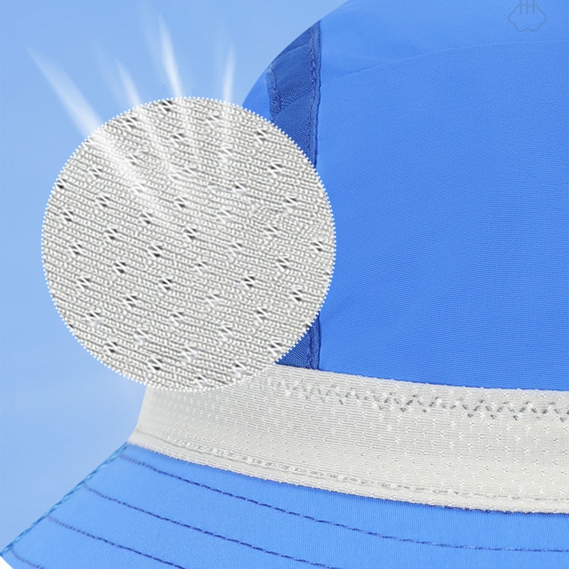 Mũ Tai Bèo Vành Rộng Chống Tia UV In Họa Tiết Hoạt Hình Dễ Thương Thời Trang Mùa Hè Cho Bé