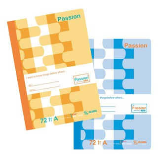 Vở kẻ ngang passion klong - 72tr; ms 245n - khách sỉ ib