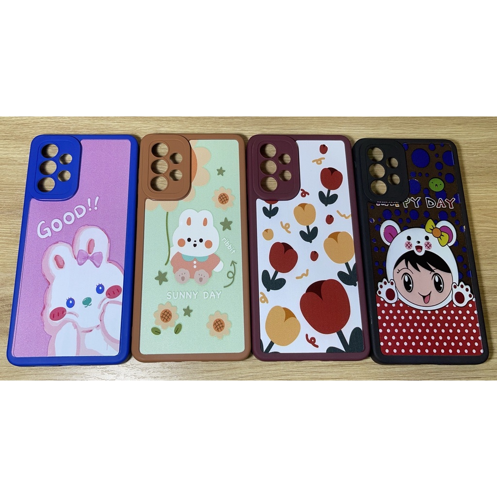 Ốp lưng samsung galaxy A73 5G dẻo TPU bảo vệ camera hình siêu dễ thương ấn tượng