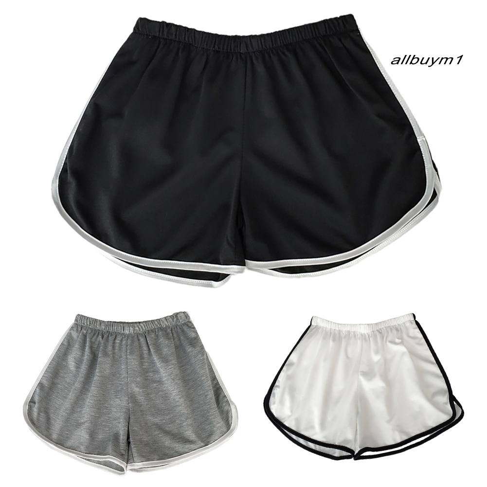 Quần Short Thể Thao Bó Sát Co Giãn Cho Nữ