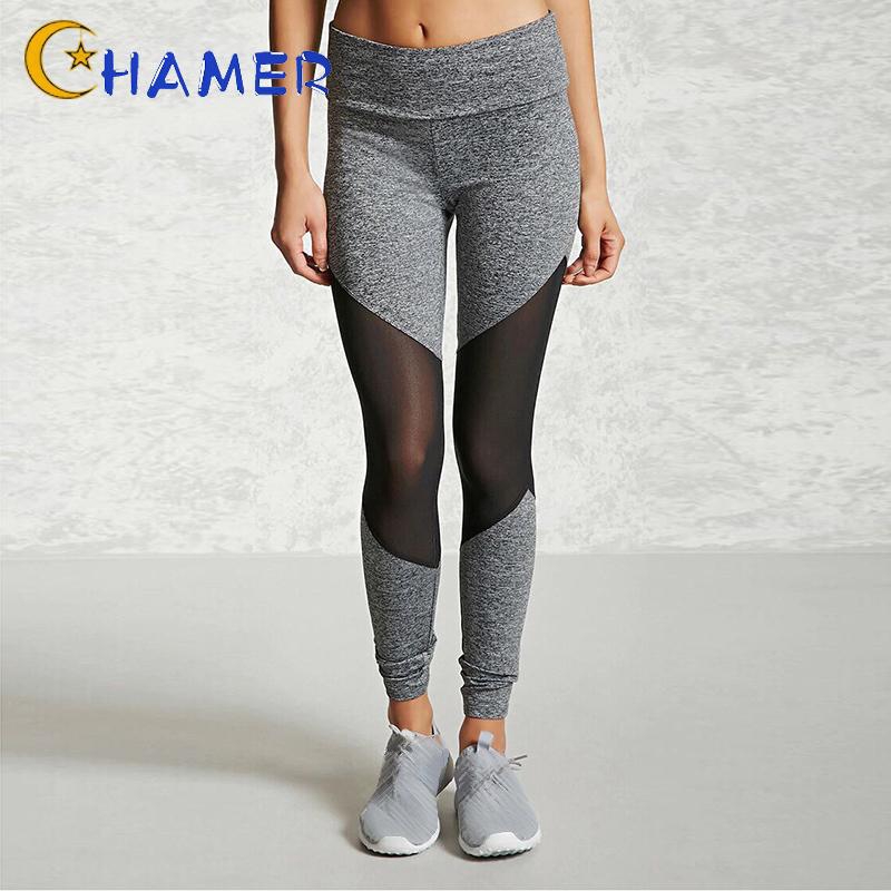 Women Ladies Trousers Mesh Jumpsuit Gym Athletic Running Trouser Fitness Stretch Skinny Casual Sexy Slim Push Up