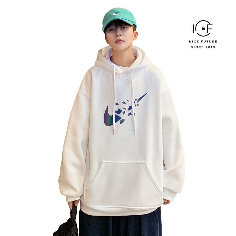 Áo Hoodie IFNICEFUTURE Màu Sắc Phản Quang Thời Trang Cho Nam