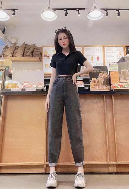 ÁO CROPTOP 3 MÀU POLO