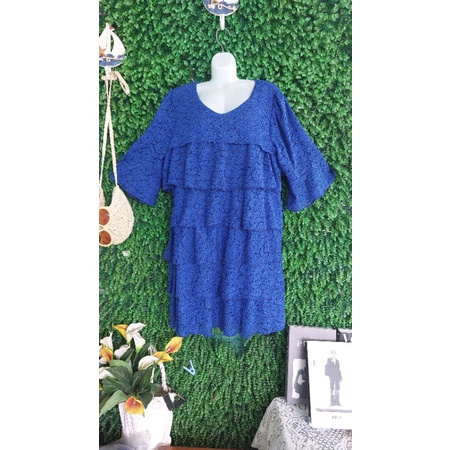 Thanh lý đầm xanh tầng bigsize.