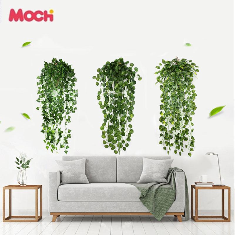 Cây dây leo Trinh đằng ba mũi giả 250cm trang trí không gian