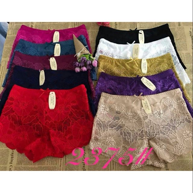 Set 10 quần lót ren đùi