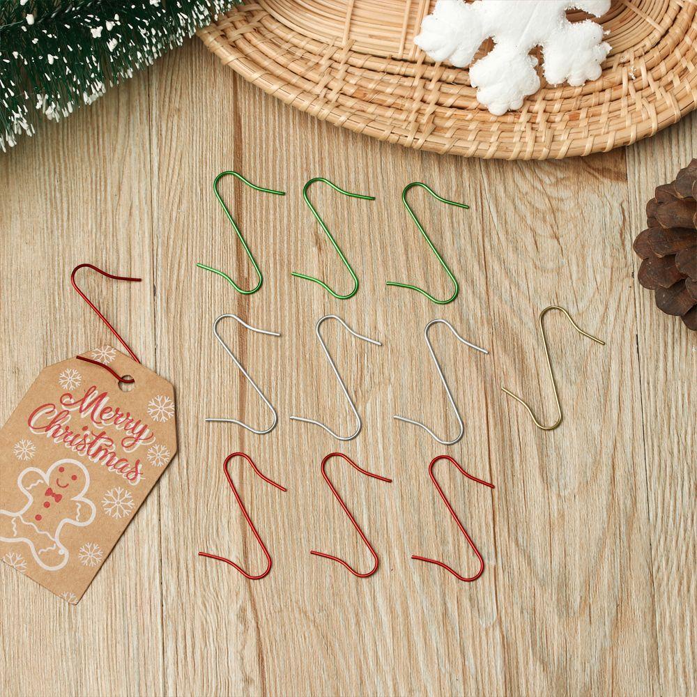 Set 10 Móc Treo Đồ Trang Trí Giáng Sinh|Giá Đỡ Đèn Treo Cây Thông Noel