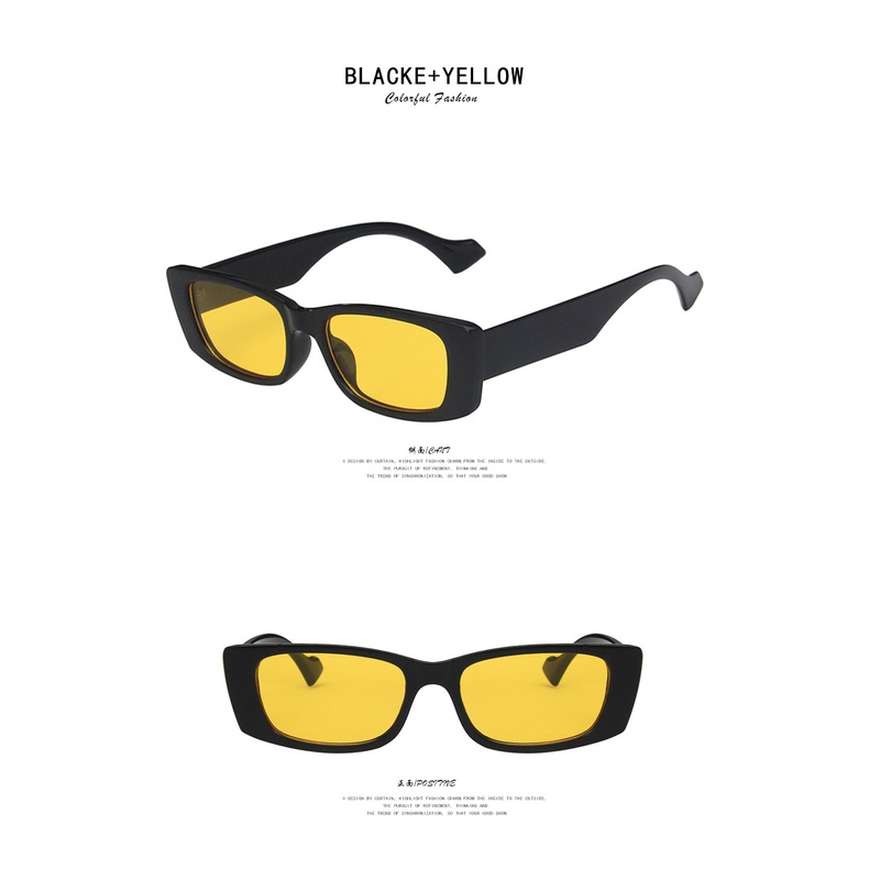 Kính Râm Hình Chữ Nhật Phong Cách Hàn Quốc Cho Nữ