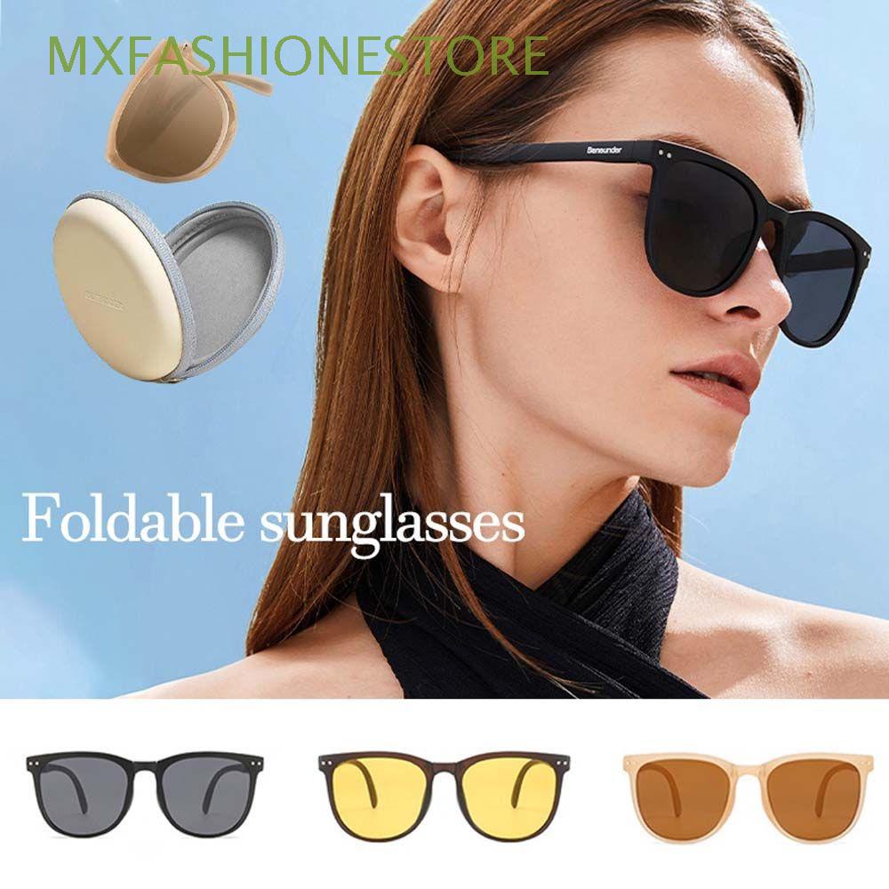 Kính mát phân cực chống tia UV màu đen phong cách cổ điển thời trang cho nam