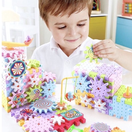 Bộ Đồ Chơi Lắp Ghép Bánh Răng 3D Phát Triển Trí Thông Minh Logic Cho Bé MSP : 9000000020-021-022