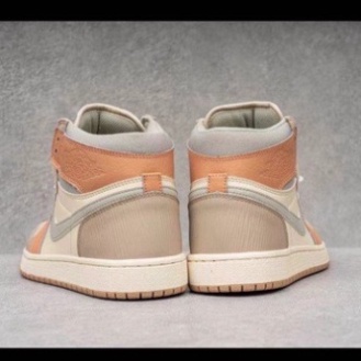 Giày Sneaker Jordan 1 Mid Milan Cam Cao Cổ Giày Thể Thao Nữ Da Nhăn Full Box Freeship | BigBuy360 - bigbuy360.vn