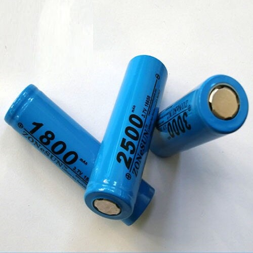 Pin lithium vỏ thép 14500 1300mAh 3.7V cực chuẩn