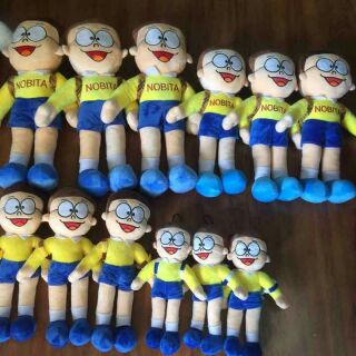Nobita , Xuka , Đôraemon nhồi bông