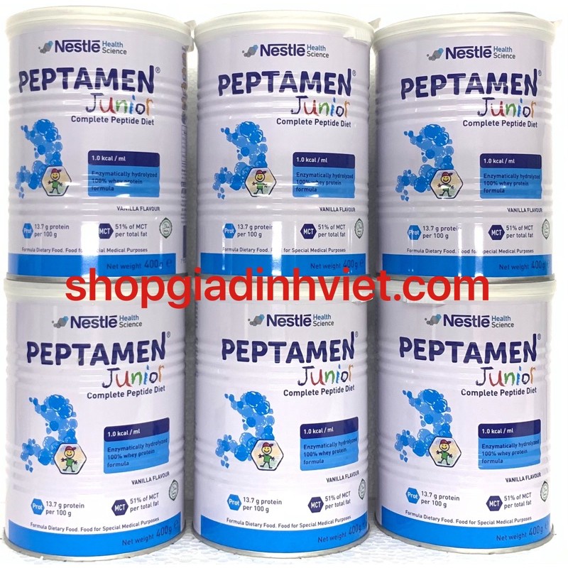 Sữa Peptamen Junior hộp 400gr Date mới nhất