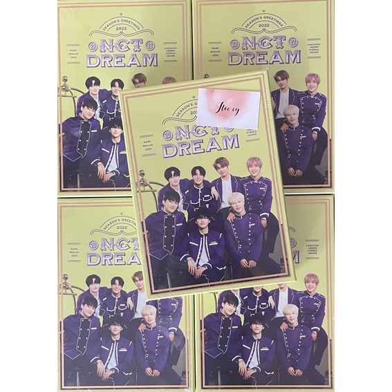 Có sẵn bộ season greeting 2022 NCT DREAM nguyên seal