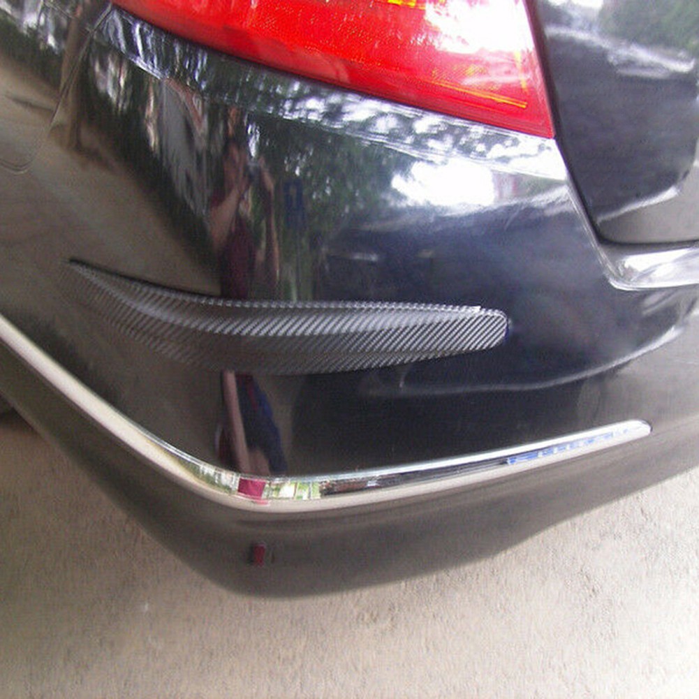 Bộ 2 Miếng Dán Sợi Cacbon Chống Trầy Xước Bảo Vệ Cạnh Xe SUV