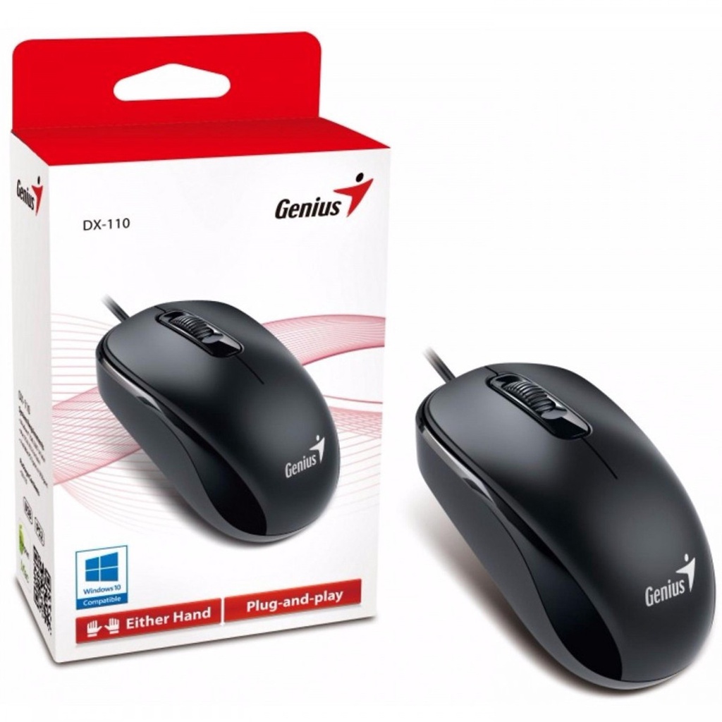 Chuột dây Genius DX 110, DX 120 - USB, văn phòng sinh viên