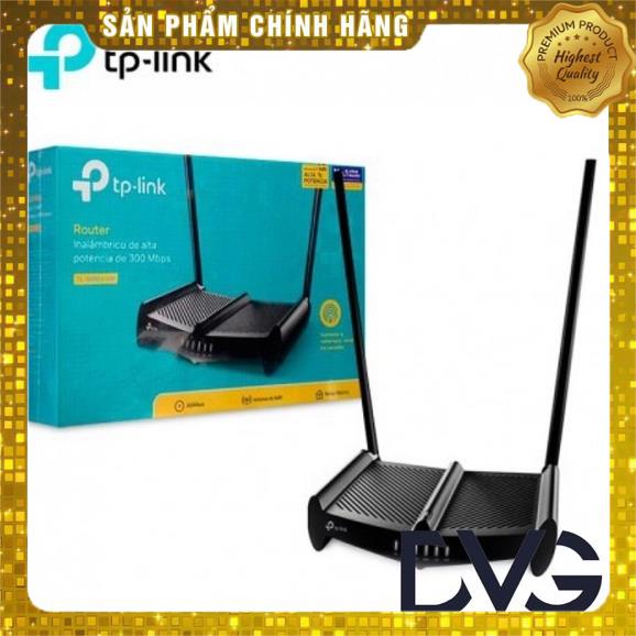 Router Wi-Fi Công suất cao, bộ phát wifi TPLink WR841HP tốc độ 300Mbps chuẩn N