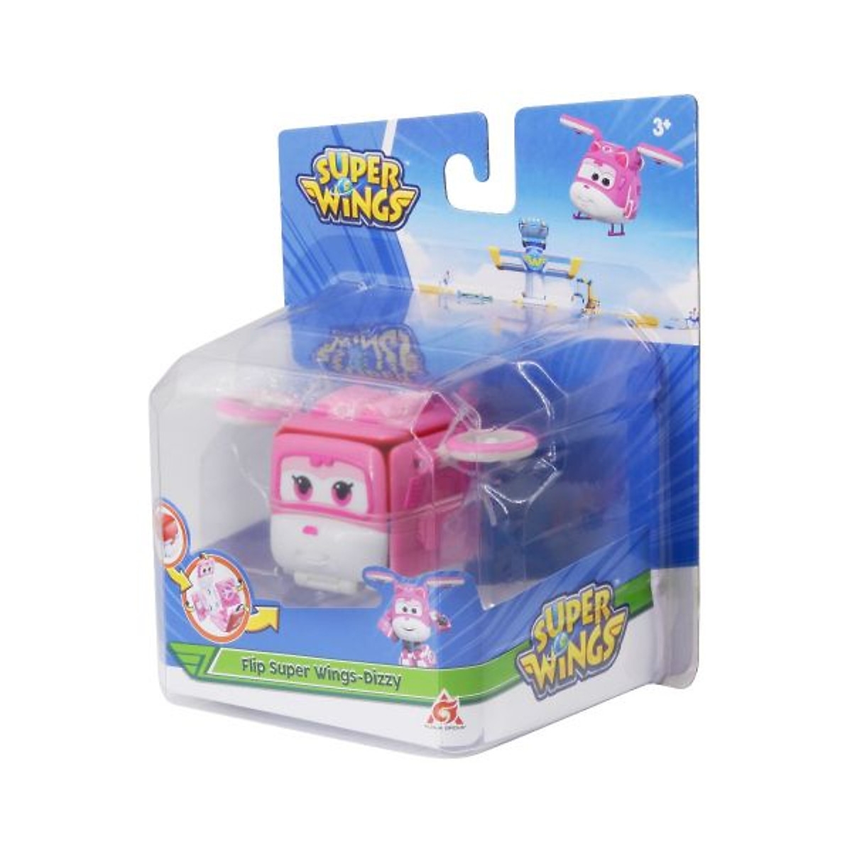 Hộp Biến Hình Super Wings - Dizzy Lốc Xoáy - YW740574 - Super Wings