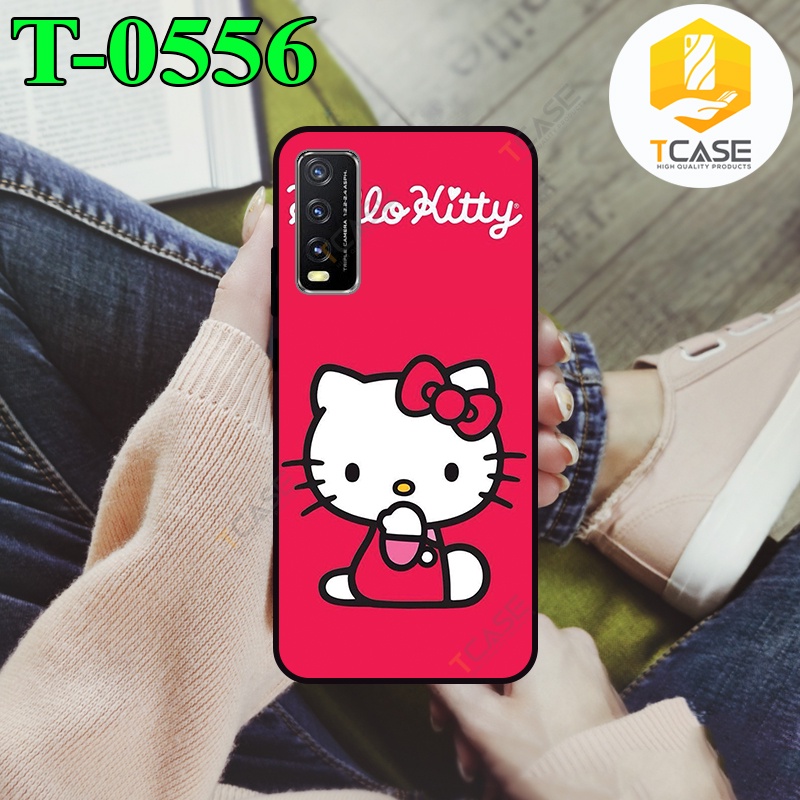 Ốp lưng Vivo Y20s, Y20 2021, Y12s, Y20, Y12s 2021, IQOO U1X in hình Hello Kitty