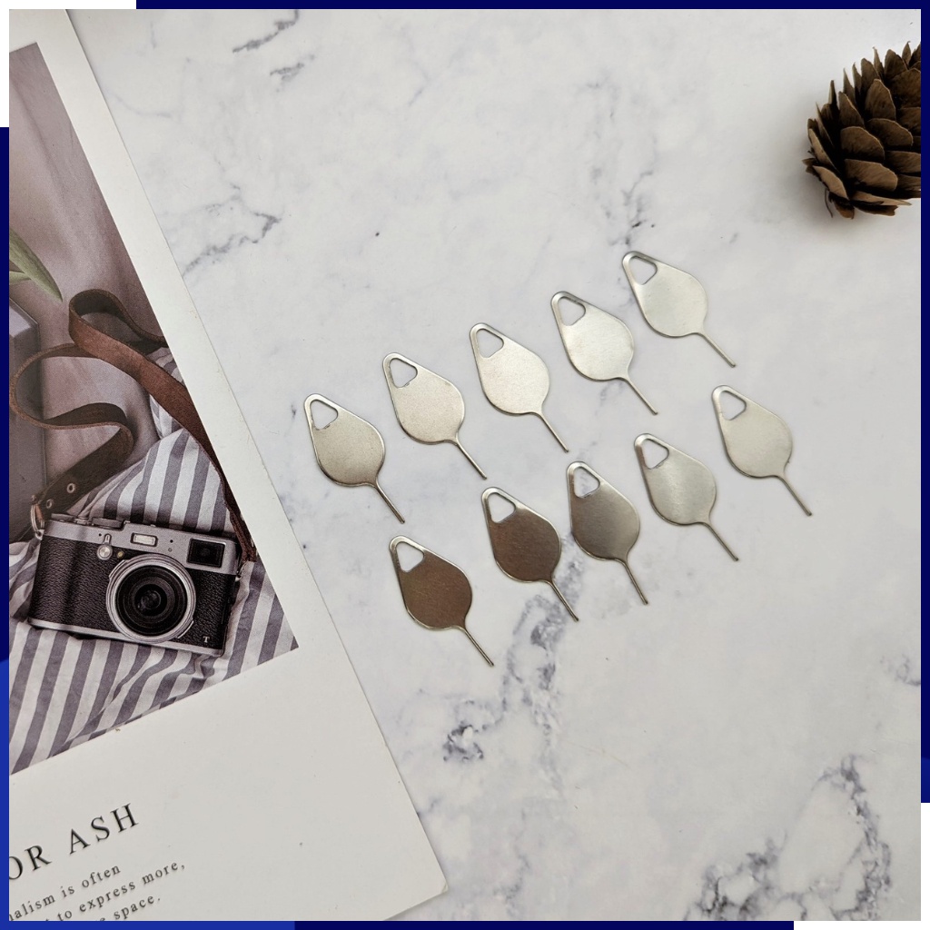 Que chọt sim kim loại dành cho tất cả dòng điện thoại iphone,samsung, vivo, oppo, oneplus, pixel, xiaomi huỳnh tân store