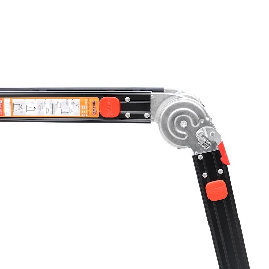 Thang nhôm gấp 4 đoạn Nikawa Nhật bản NKG45 - Chữ a: 2.75m duỗi thẳng 5.8m