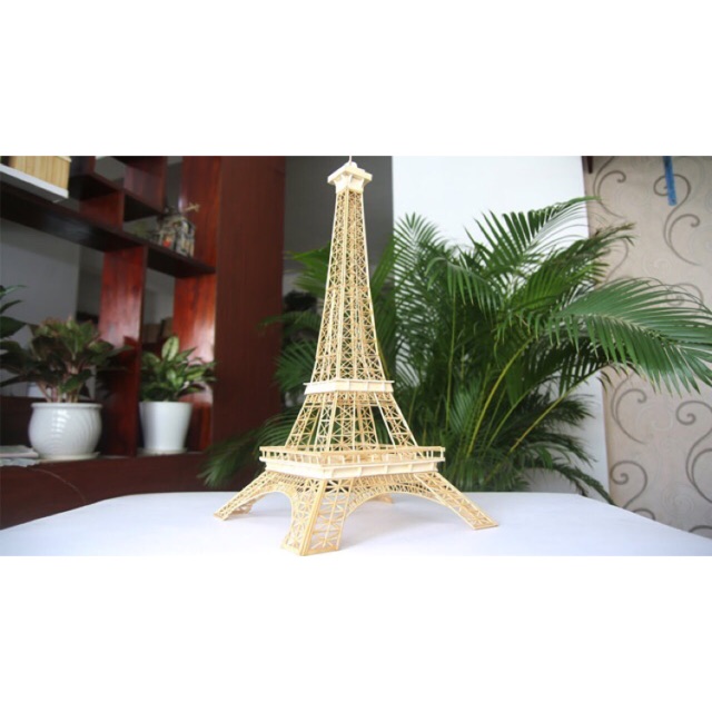 Bộ KIT làm tháp Eiffel bằng tăm tre