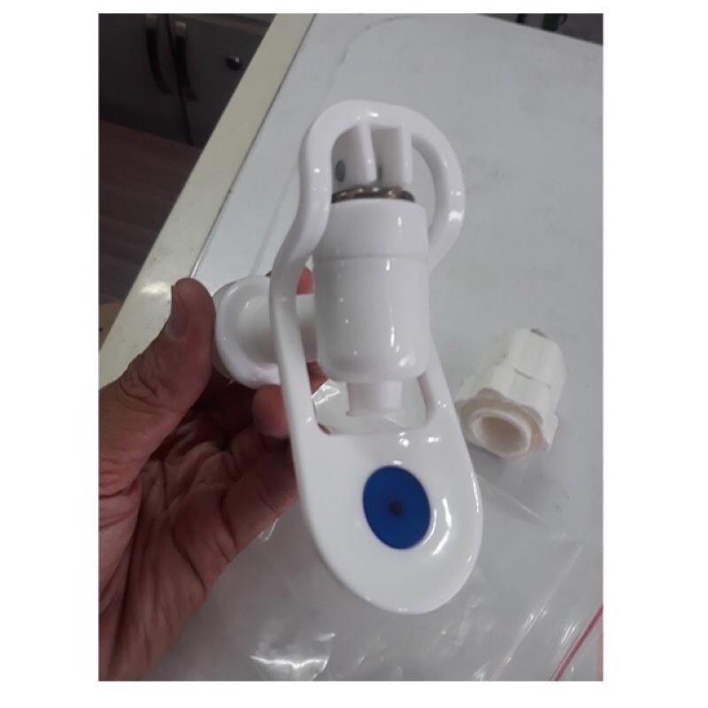 Vòi bình lọc nước 2 màu xanh đỏ siêu đẹp