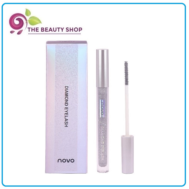 Mascara Chuốt Mi Nhũ Kim Tuyến Novo Diamond Eyelash 5329