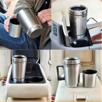 Bình đun nước trên xe ô tô điện áp 12v-24v