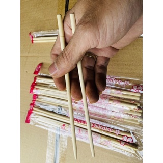 [100] Set Đũa Tre Dùng 1 Lần 4 Món (Đũa, Thìa, Tăm, Giấy)