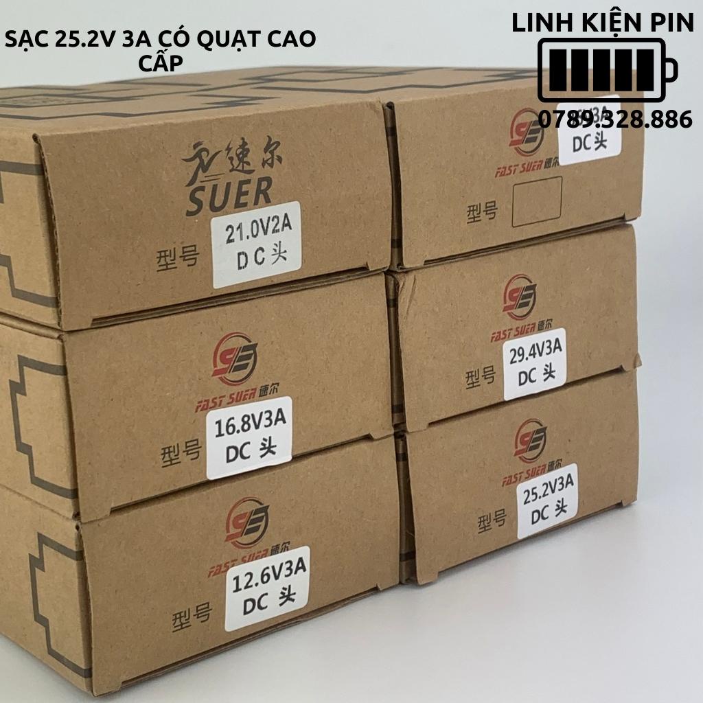 Sạc pin 6s 25.2v 3a có quạt cao cấp