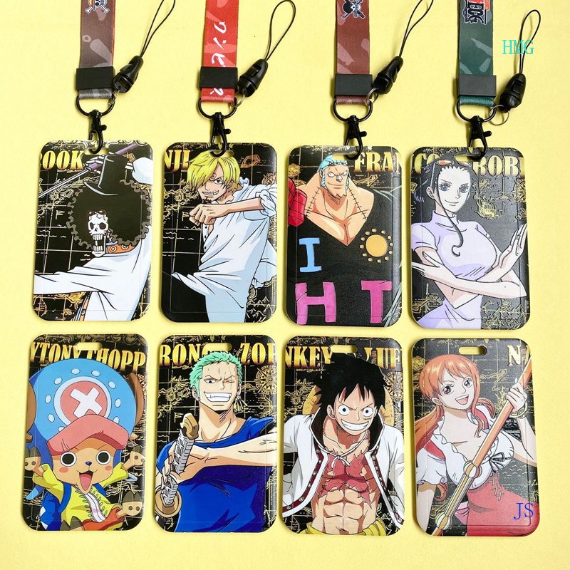 Dây Đeo Thẻ ID / Điện Thoại Họa Tiết Hoạt Hình One Piece