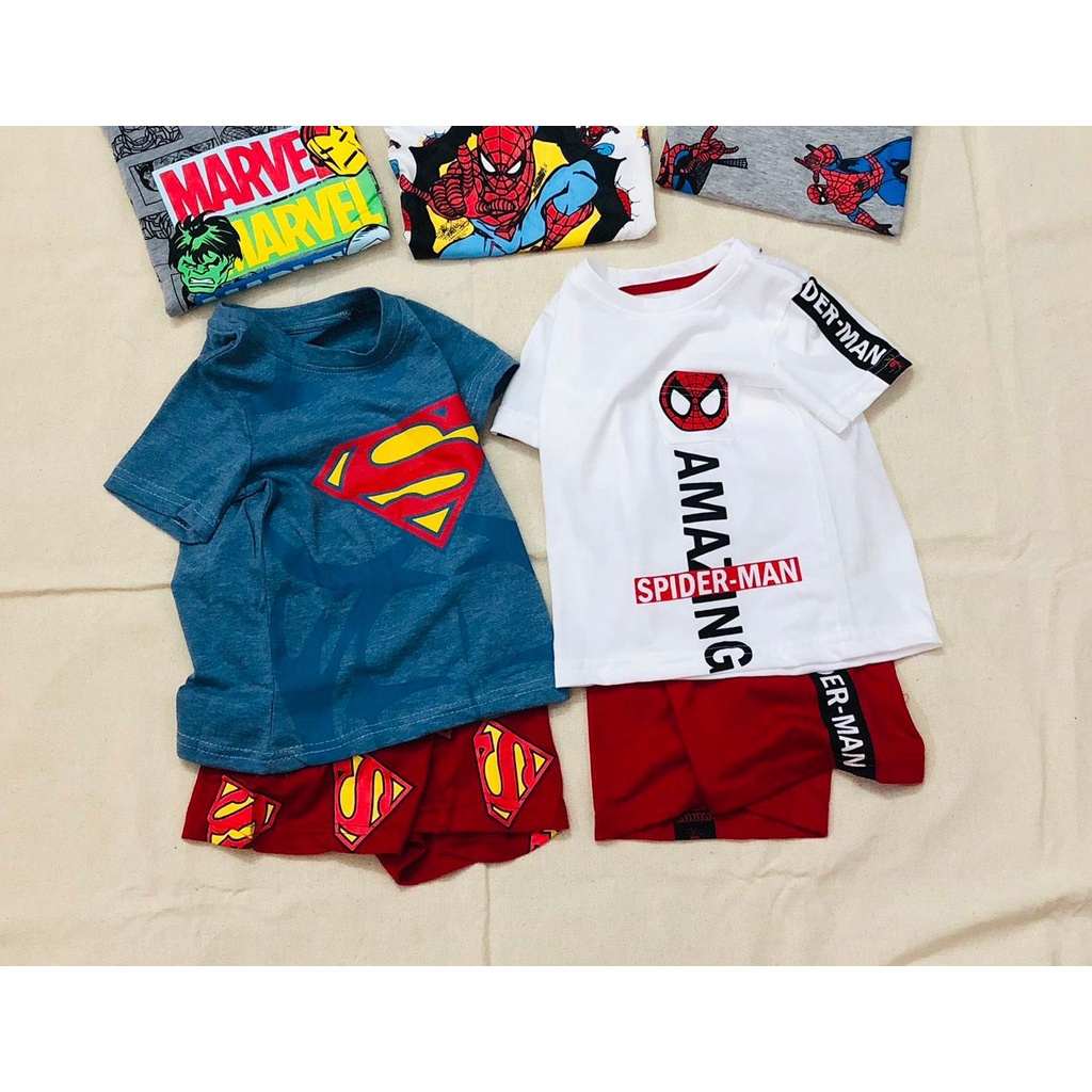 Bộ cộc tay Next Marvel cho bé trai