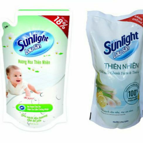 Nước Lau Sàn SUNLIGHT Hương Chanh Sả Túi 700ml ( Hàng KM )