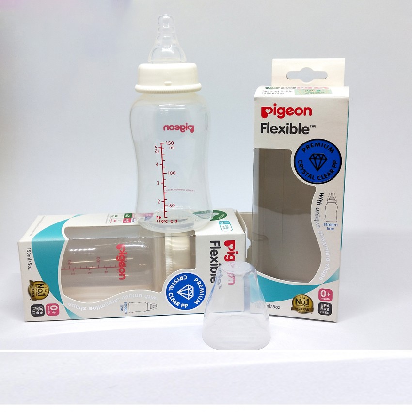 Bình Sữa Cho Bé Pigeon Streamline 150ml - 4902508266512