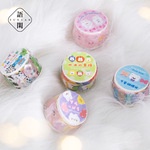 Cuộn washi tape 100 miếng dán stickers trang trí sổ tay