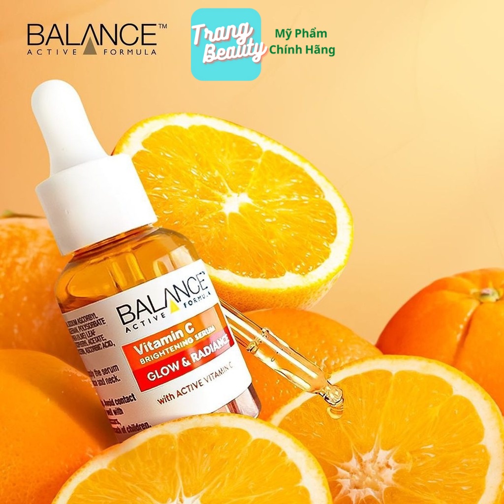 Serum  Balance  Sáng Da, Mờ Thâm  Active Formula Vitamin C Brightening 30ml