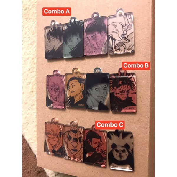 Keychain móc khoá bản đặc biệt Chú thuật hồi chiến - Jujutsu Kaisen bản Nhật