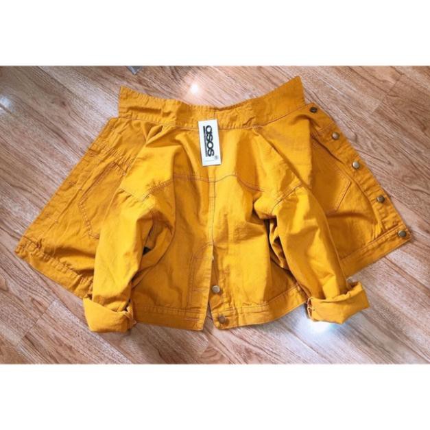Áo khoác kaki nữ kiểu thời trang 4 màu vàng cam rêu và hồng form vừa dưới 57Kg