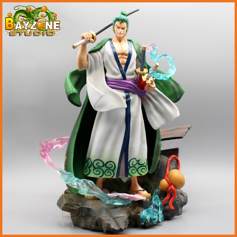 Mô hình zoro đại chiến ở wano mặc kimono siêu khủng ( one piece )