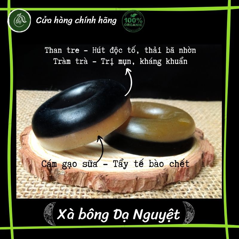 Xà Phòng DẠ NGUYỆT, Công Dụng 2in1, Hỗ Trợ Giảm Mụn, Dành Cho Body, Lưng, Mông_HANDMADE từ THỊ | BigBuy360 - bigbuy360.vn