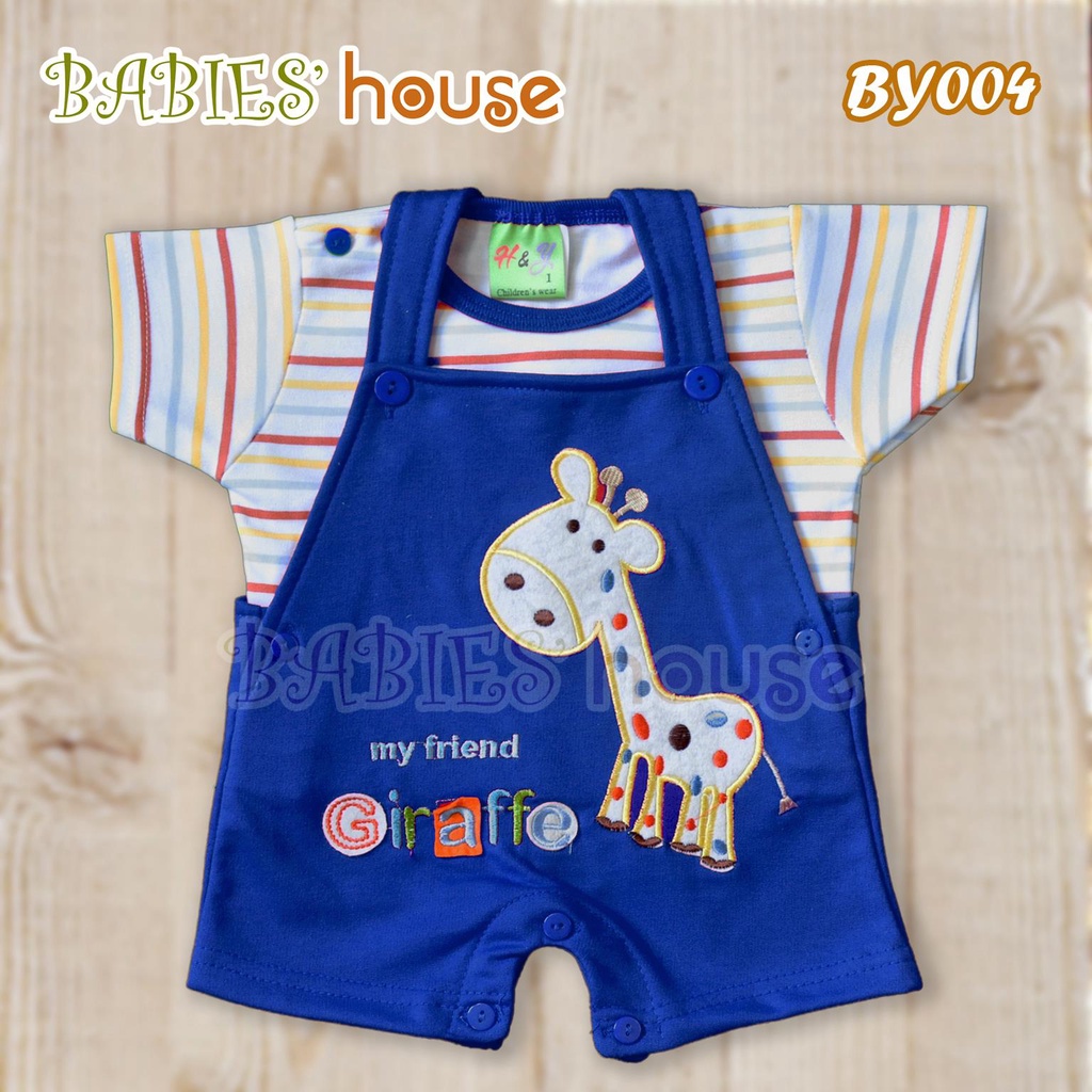 Bodysuit sơ sinh 2 lớp Hươu Cao Cổ đáng yêu cho bé