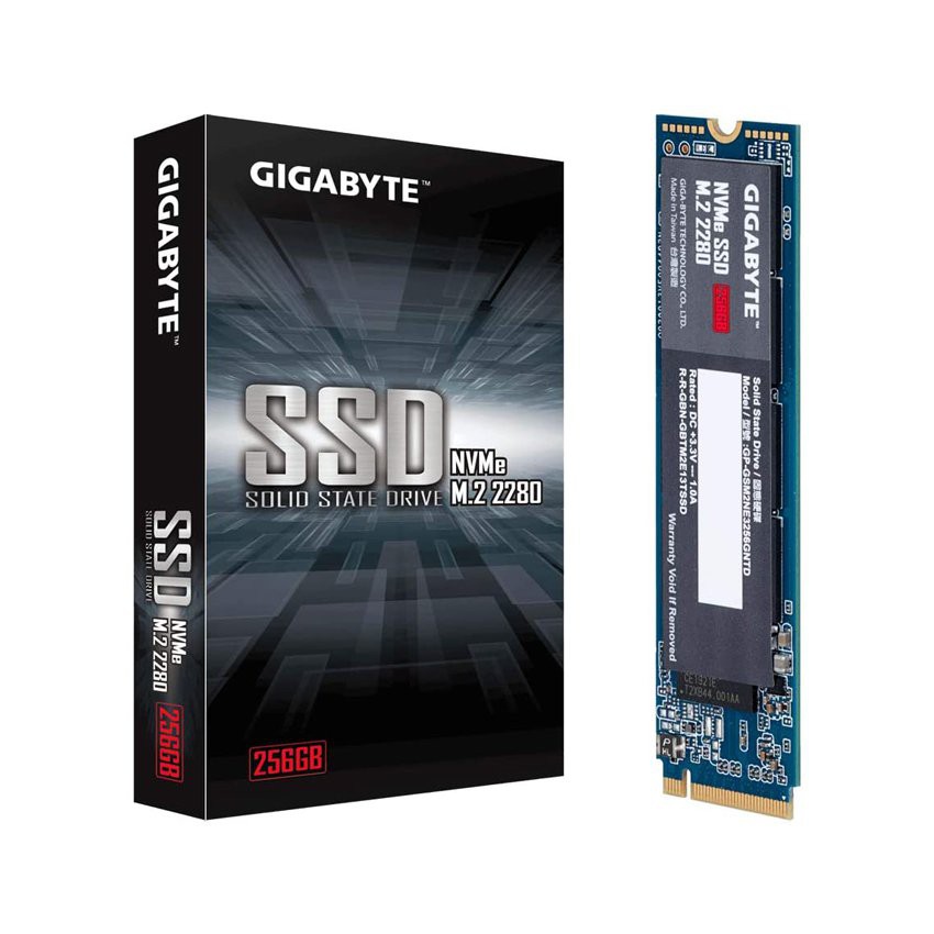 SSD Gigabyte 256GB M.2 2280 PCIe NVMe Gen 3x4