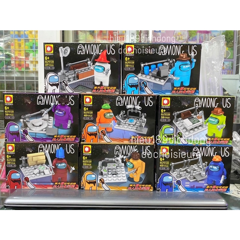 Lắp ráp xếp hình 82283 : trò chơi among us