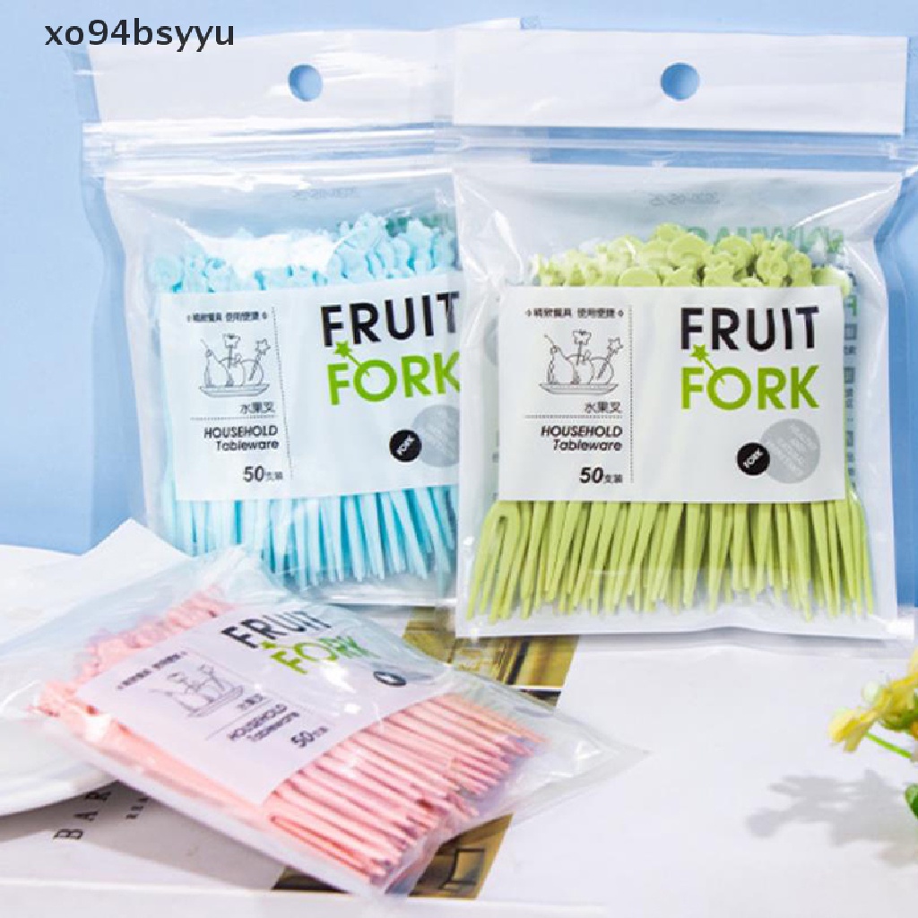 Set 50 Nĩa Ăn Trái Cây Mini xo94bsyyu