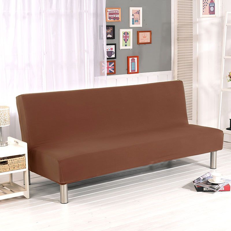 Bọc Ghế Sofa Không Tay Màu Trơn