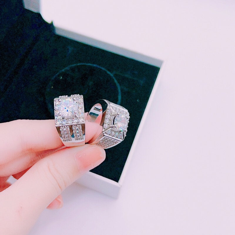 𝗡𝗵𝗮̂̃𝗻 nam kim cương nhân tạo siêu sáng và bền Kami