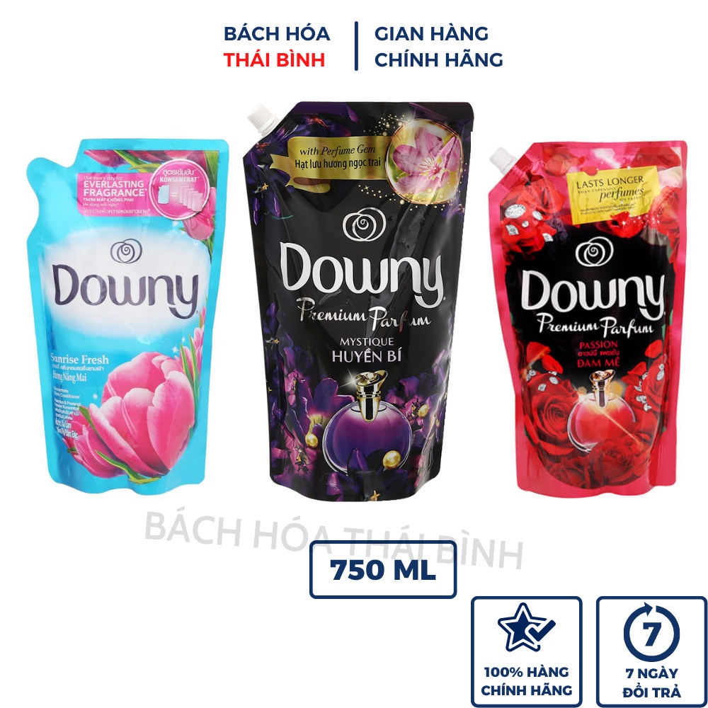 Nước xả vải Downy dịu nhẹ đam mê huyền bí túi 750, 800ml